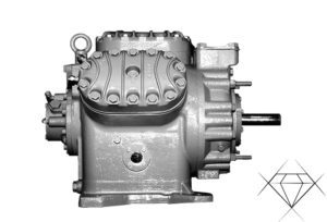 remanufactured bitzer open drive piston compressor for sale - remanufactured