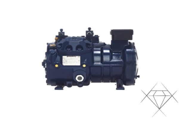 Dorin HI series semi hermetic reciprocating piston compressor for sale online UK